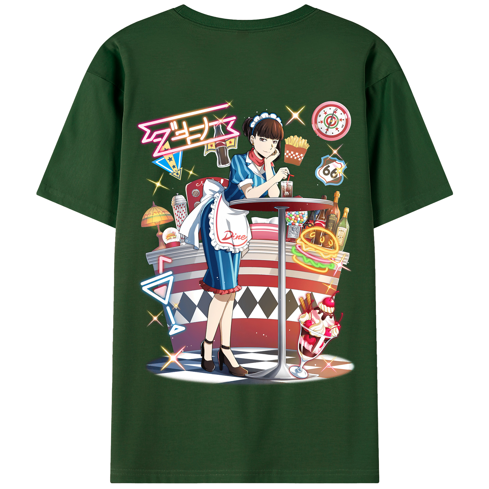 （画像用） 文豪ストレイドッグス Bungo Stray Dogs 綿100％半袖Tシャツ（背面プリント）